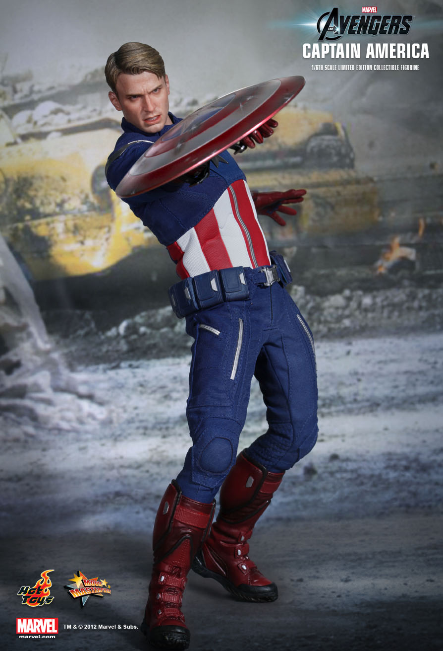 captain america the avengers hot toys