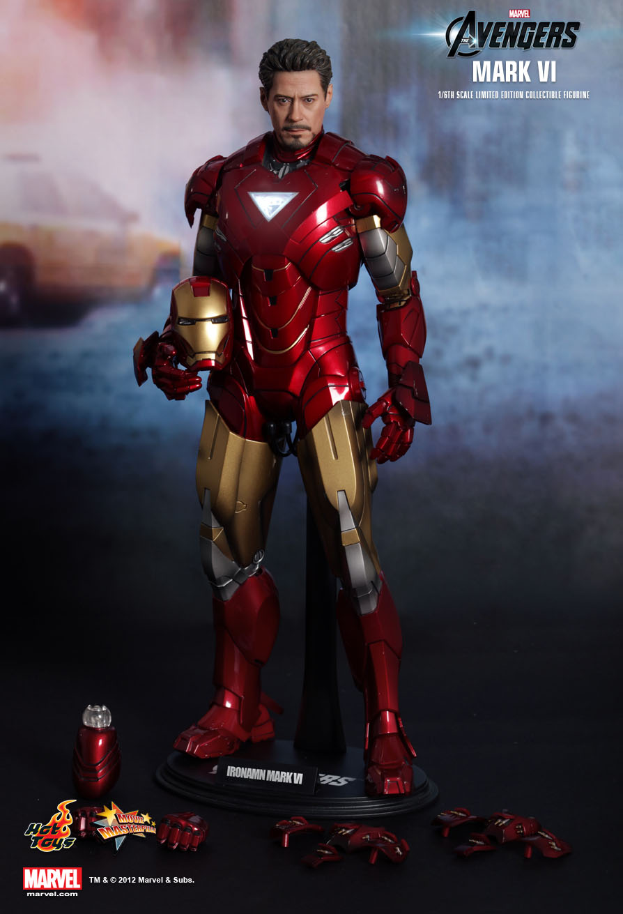 hot toys iron man mark vi diecast