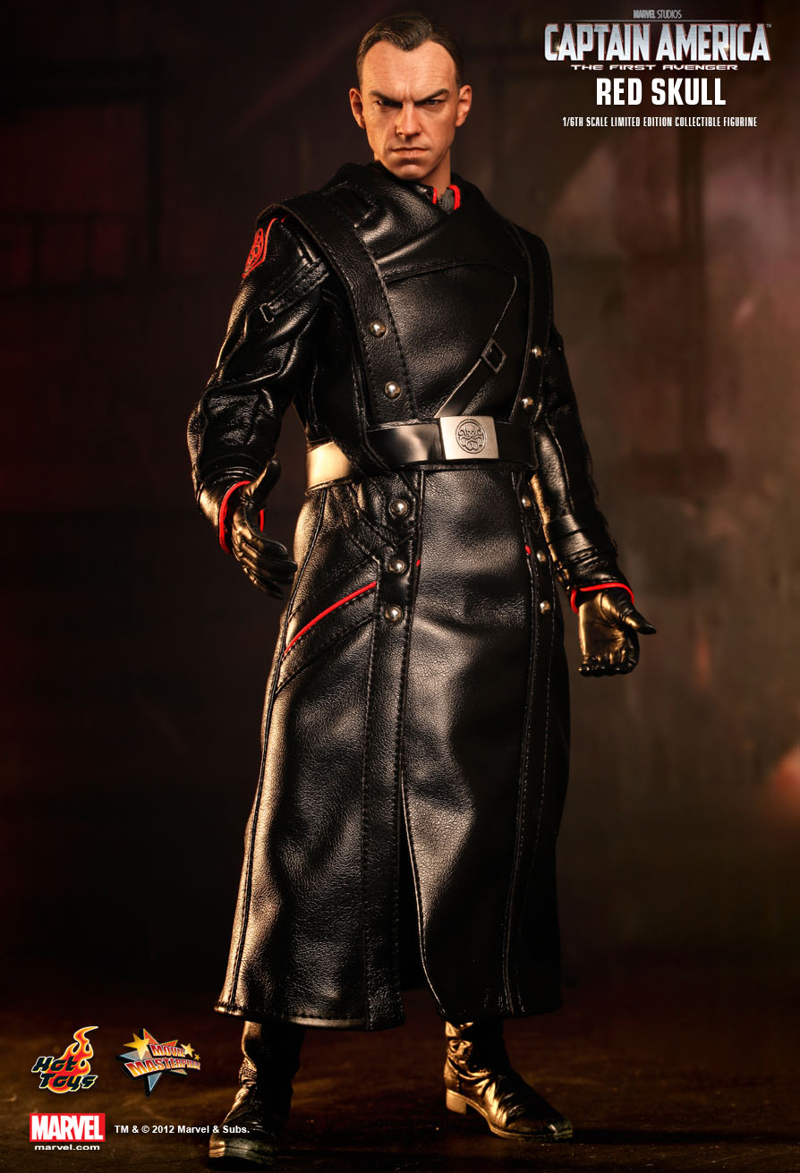red skull action figure
