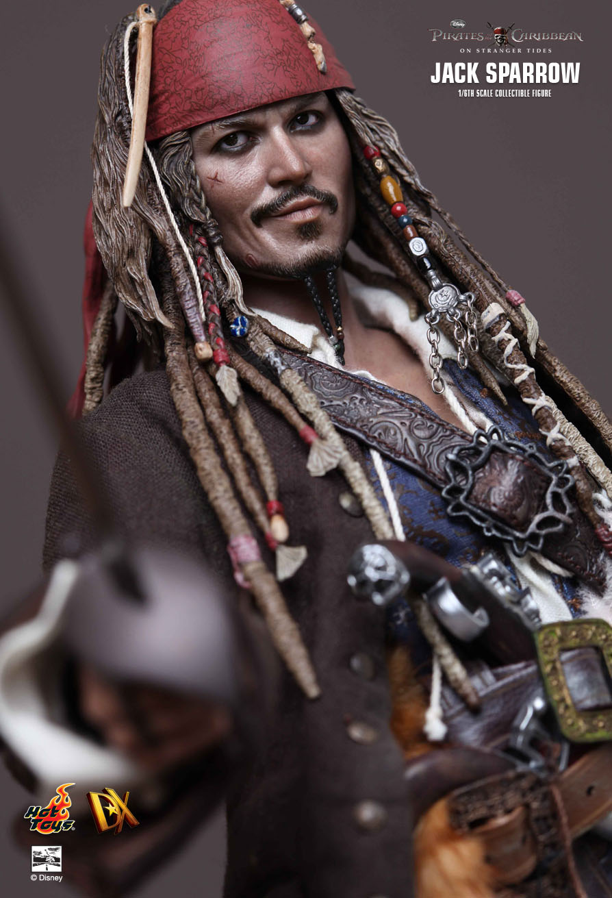 Hot Toys DX15 Jack Sparrow Pirates Of The Caribbean 1/6th Scale Bracelets Set 