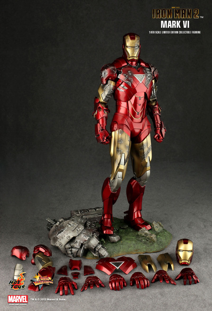 mark 6 iron man hot toys
