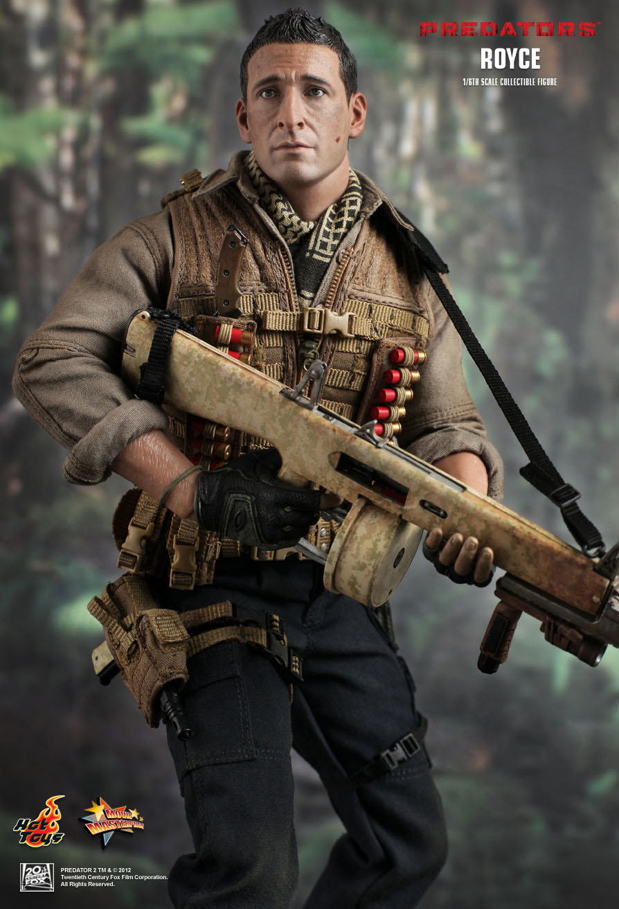Hot Toys Predators Roy... Adrien Brody Predator