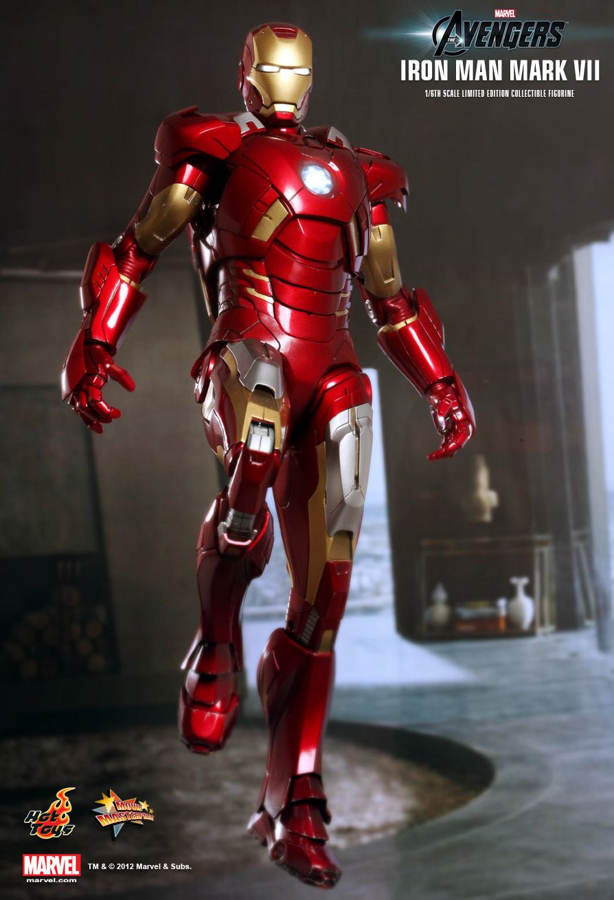 hot toys iron man mk7 diecast