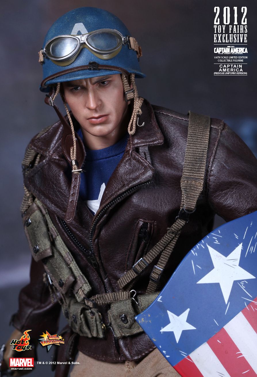 hot toys captain america rescue version