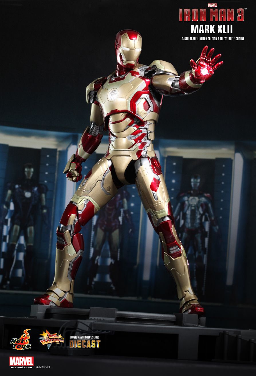 Iron Man 3 figurine Movie Masterpiece 1/6 Iron Man Mark XXXVIII Igor 42 cm
