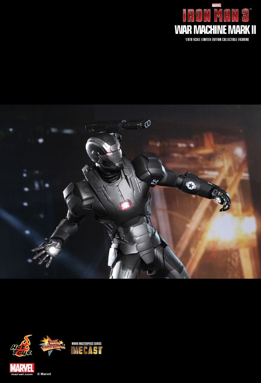 [Hot Toys] Iron Man 3 - War Machine Mark II - Diecast - LANÇADO!!! PD1367209157vC5