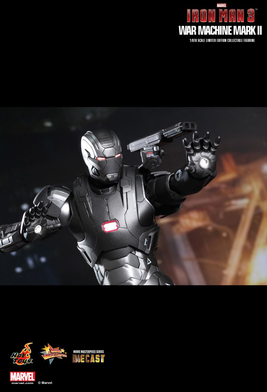 [Hot Toys] Iron Man 3 - War Machine Mark II - Diecast - LANÇADO!!! PD13672091592QO