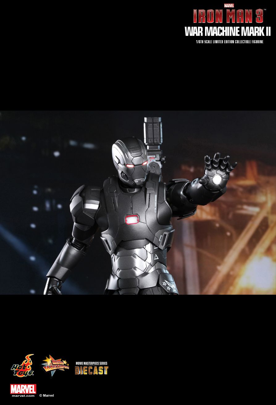 [Hot Toys] Iron Man 3 - War Machine Mark II - Diecast - LANÇADO!!! PD13672091676xv