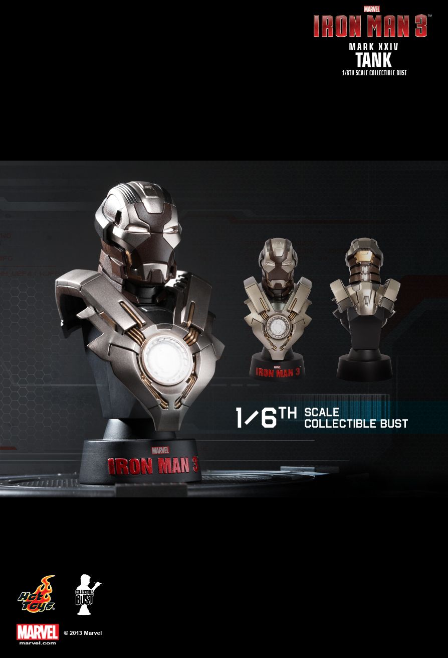 [Hot Toys] Iron Man 3: Collectible Bust - Deluxe Series 1/6 scale PD1377852337YQ0