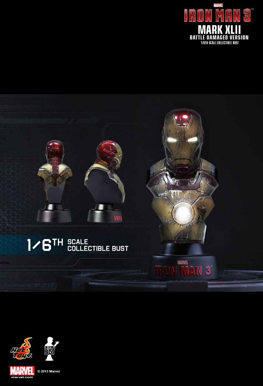 [Hot Toys] Iron Man 3: Collectible Bust - Deluxe Series 1/6 scale PD1377852370SjQ