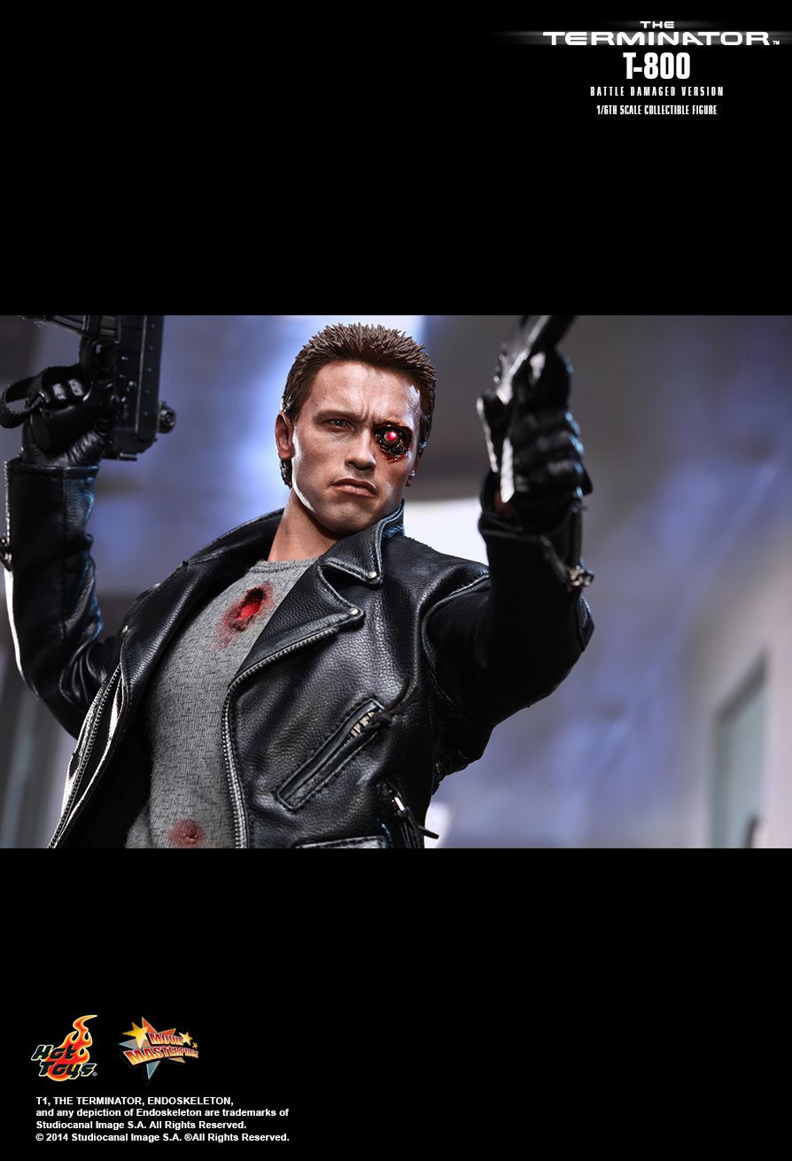 hot toys terminator battle damaged
