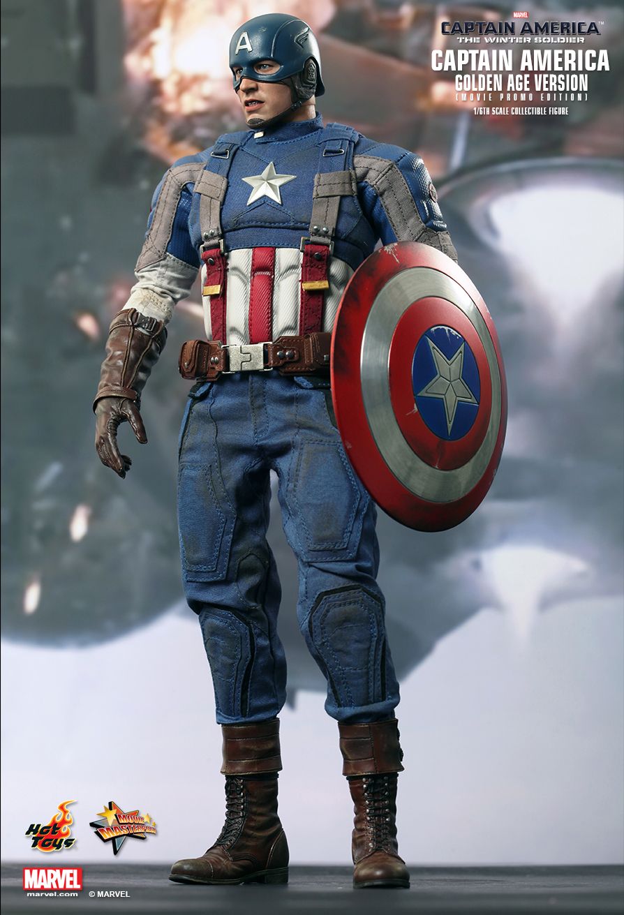 captain america action figure hot toys