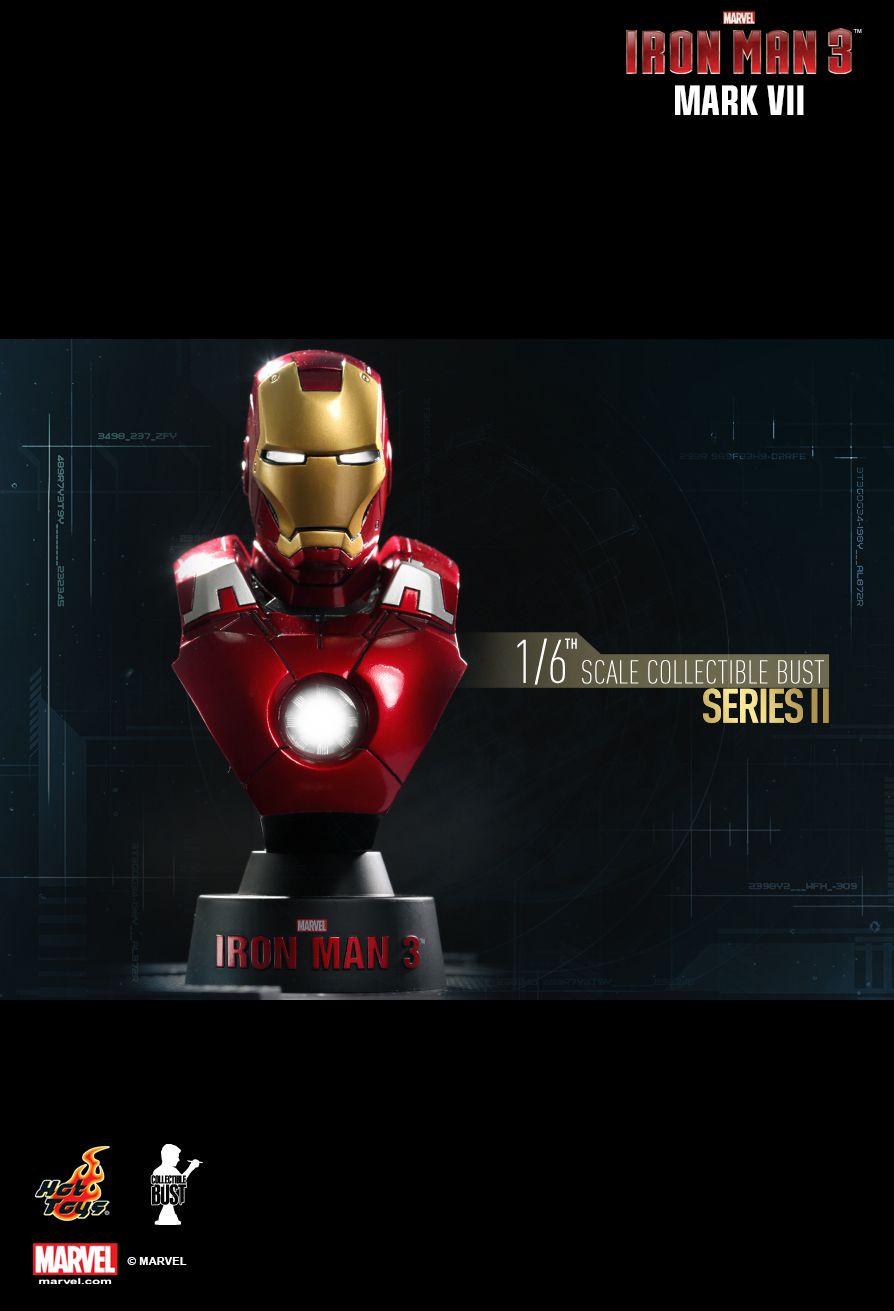 hot toys iron man bust