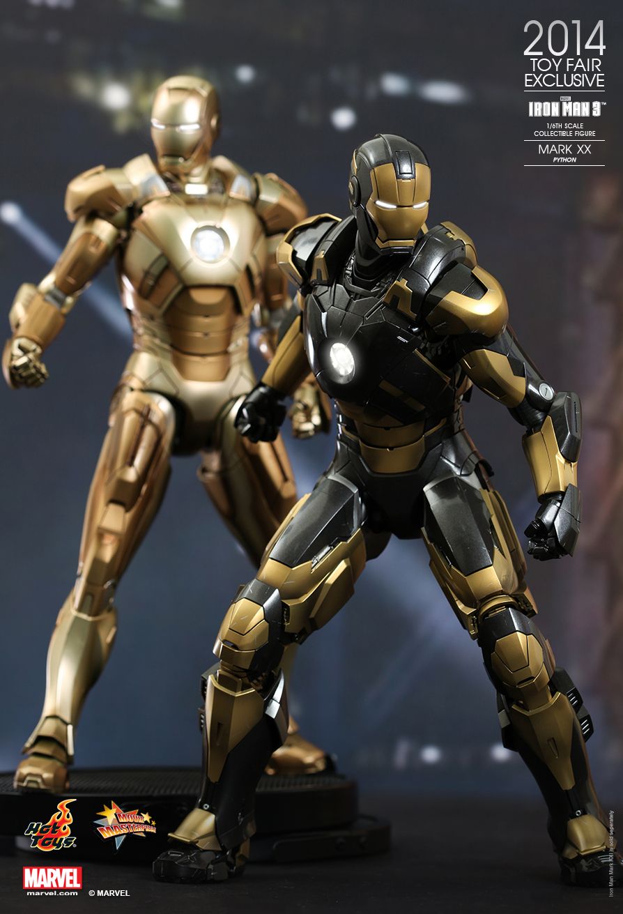 hot toys iron man python