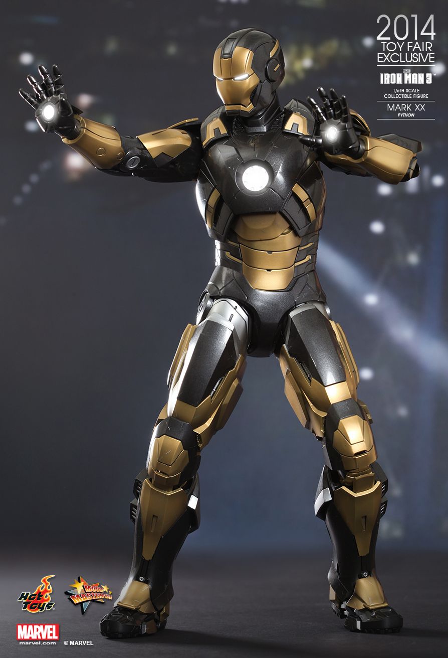 Hot Toys Iron Man 3 Python Mark Xx 1 6th Scale Collectible Figure