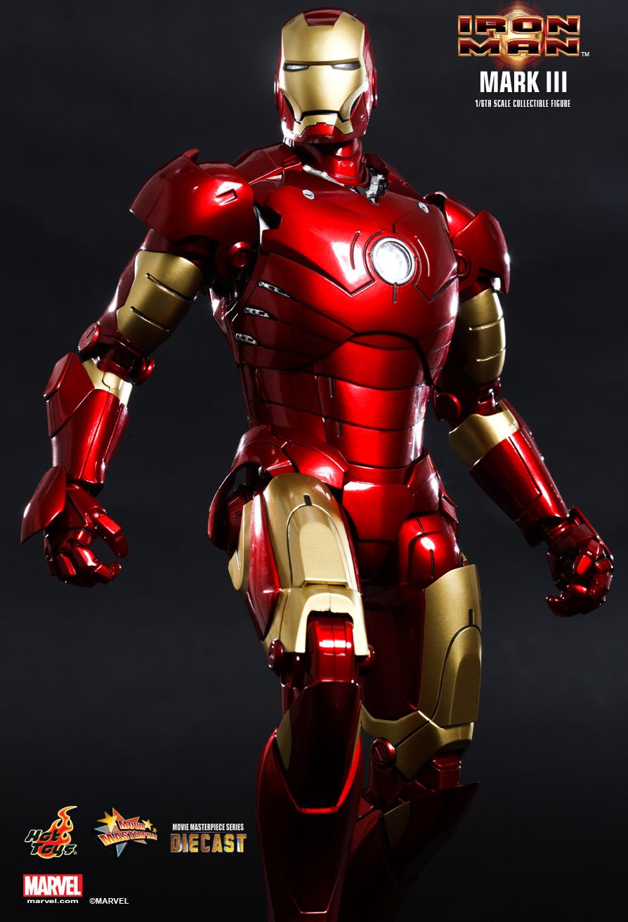 hot toys iron man mk3 diecast