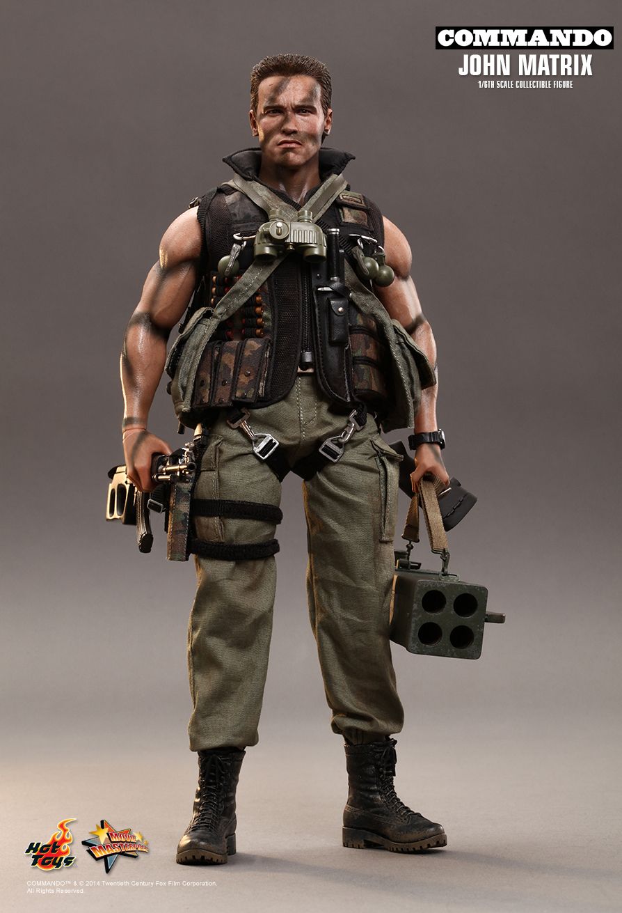 Commando John Matrix Figurines cine