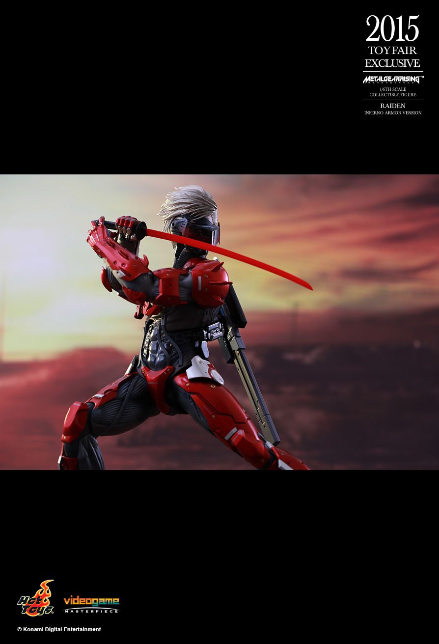 [Hot Toys] VGM - Metal Gear Rising: Revengeance - Raiden (Inferno Edition) PD1436503204UMM