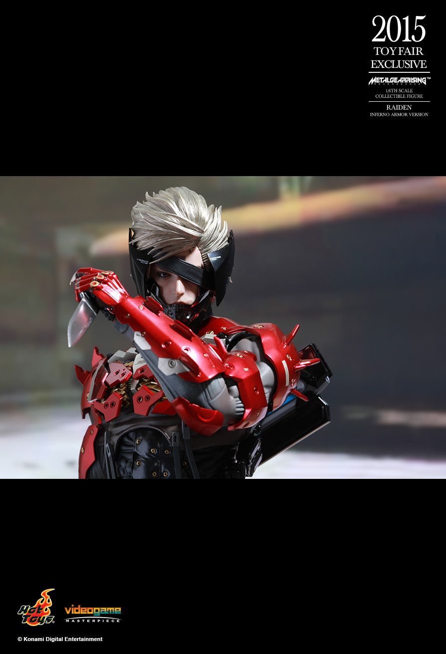 [Hot Toys] VGM - Metal Gear Rising: Revengeance - Raiden (Inferno Edition) PD14365032099A0