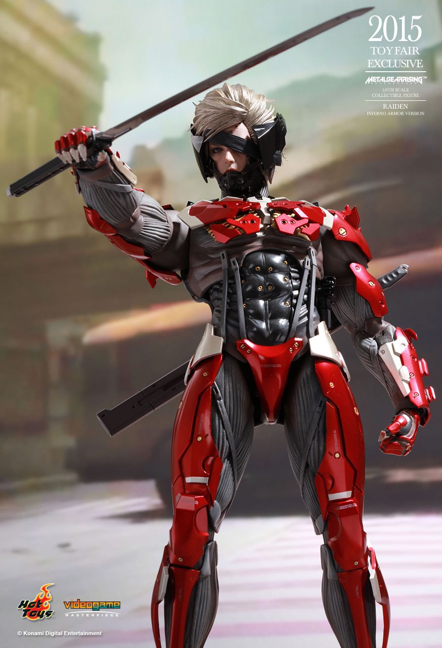 [Hot Toys] VGM - Metal Gear Rising: Revengeance - Raiden (Inferno Edition) PD1436503210z8t