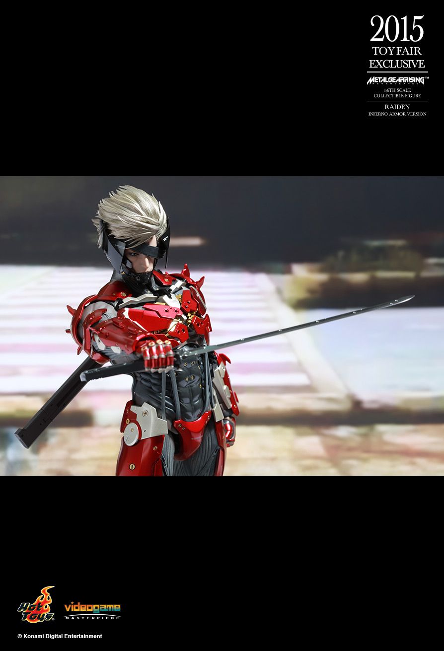 [Hot Toys] VGM - Metal Gear Rising: Revengeance - Raiden (Inferno Edition) PD1436503212GG4