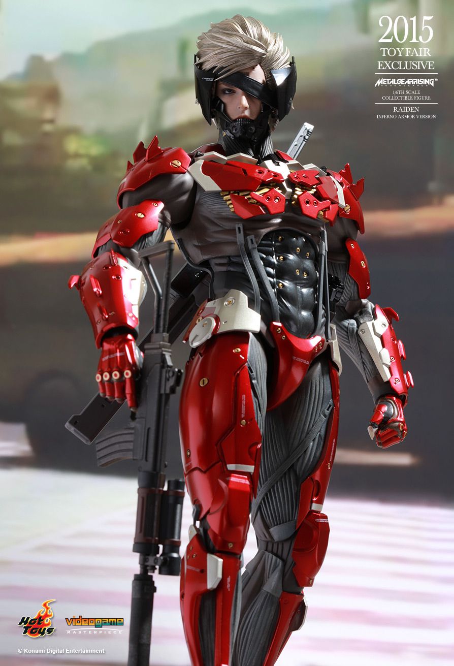 [Hot Toys] VGM - Metal Gear Rising: Revengeance - Raiden (Inferno Edition) PD1436503215SOG