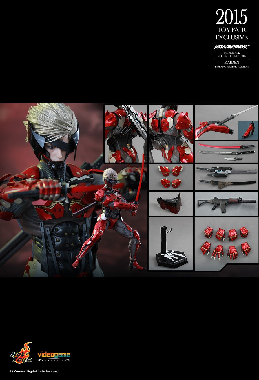 [Hot Toys] VGM - Metal Gear Rising: Revengeance - Raiden (Inferno Edition) PD1436503217KSY