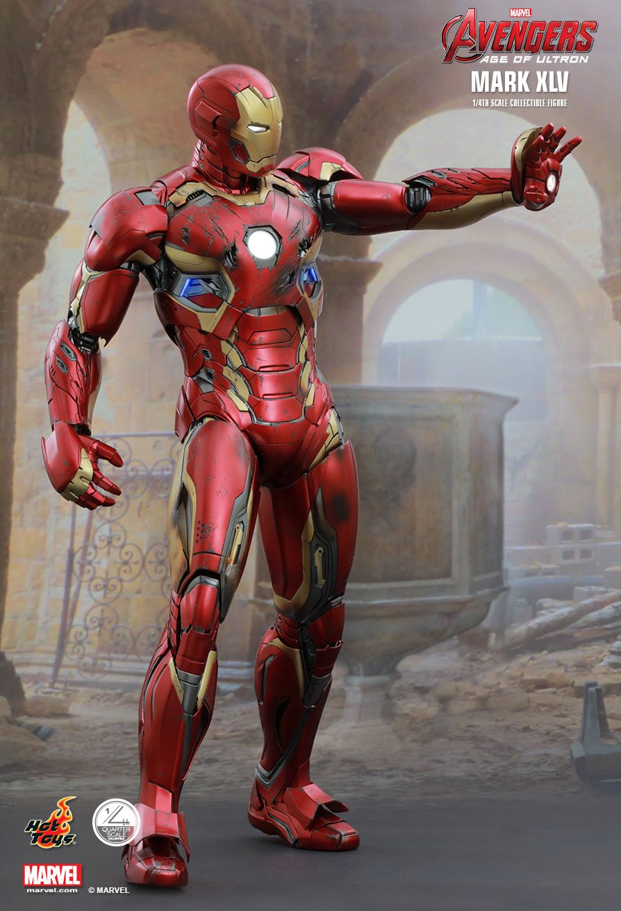 mark 45 iron man hot toys