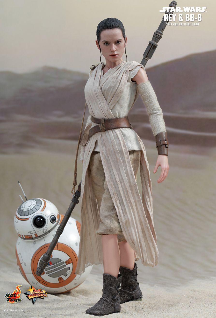 Hot Toys 1/6 Scale Star Wars MMS337 Rey and BB-8 Shoulder pad 