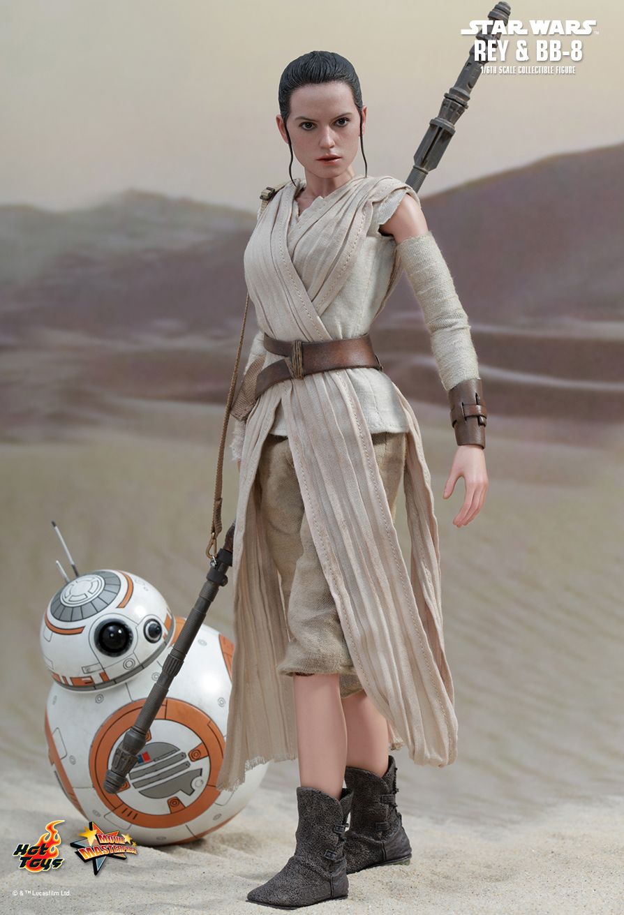 hot toys rey bb8