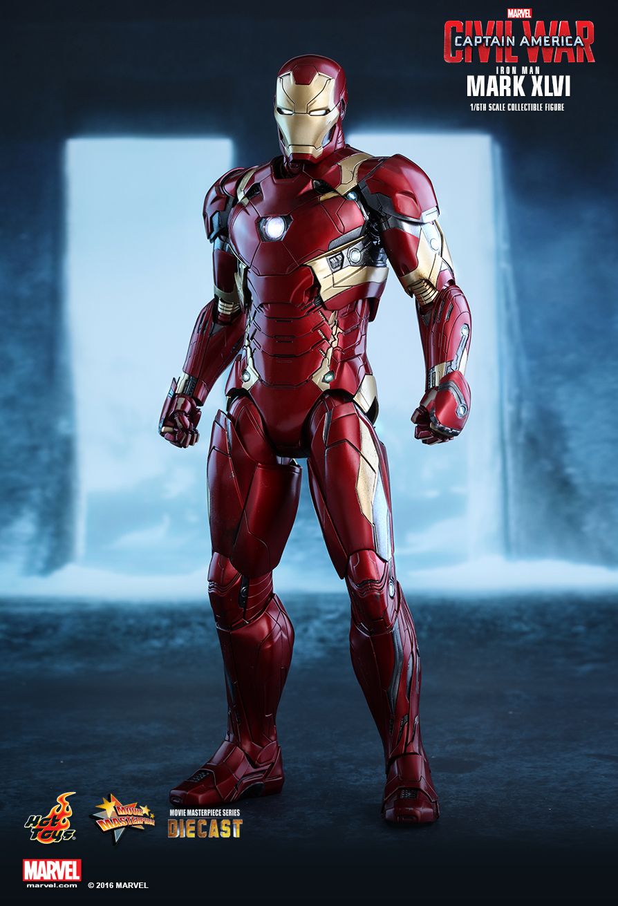 hot toys iron man mark 46 for sale