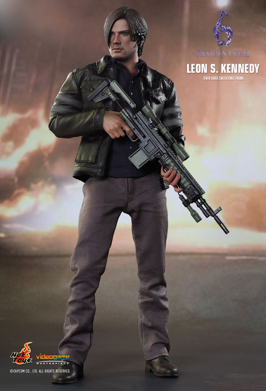 hot toys leon kennedy rpd