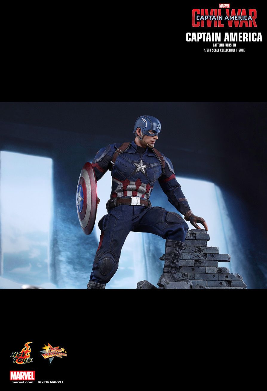captain america battling version