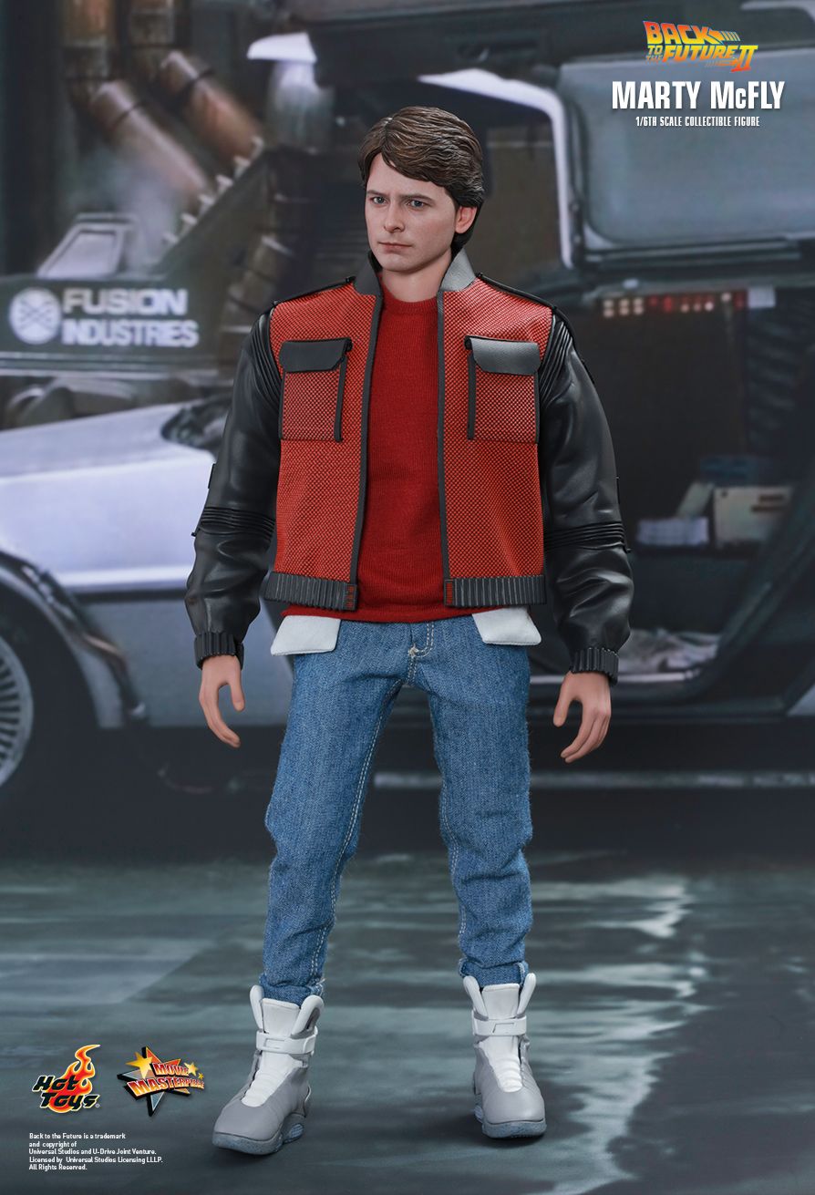 Hot Toys MMS379 Back to The Future Part II Marty McFly 1/6 Scale Jacket 