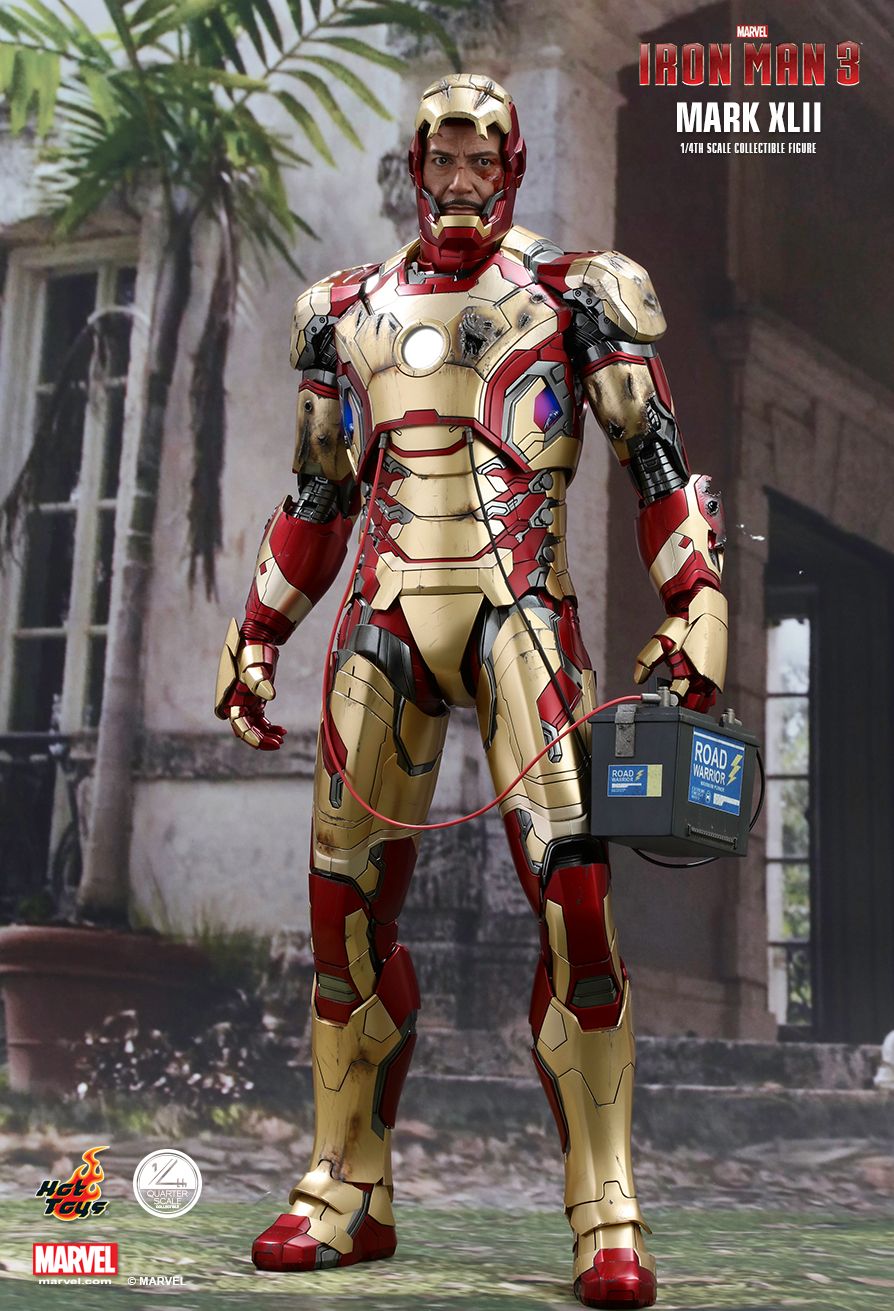 Hot Toys : Iron Man 3 - Mark XLII 1/4th 
