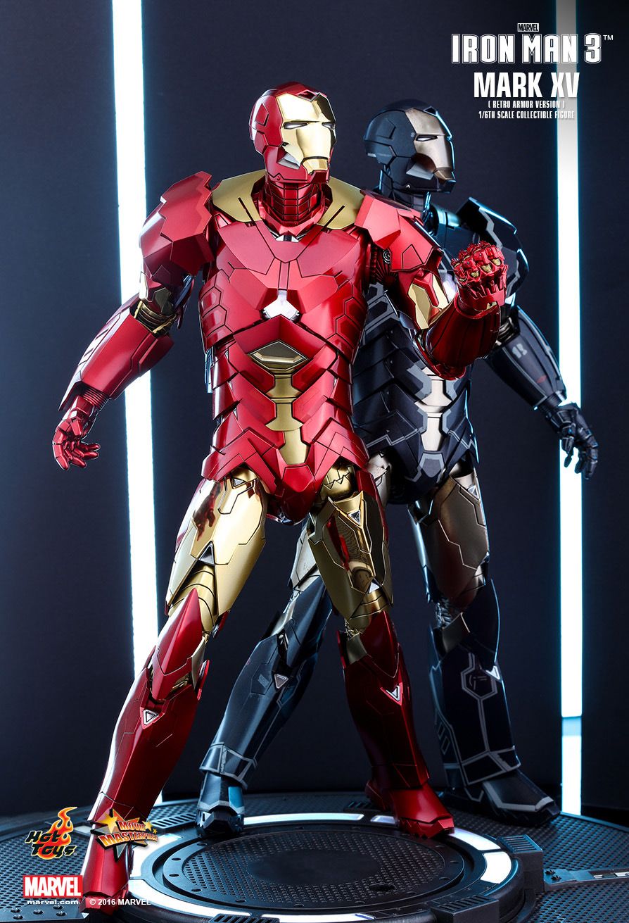 hot toys iron man sneaky retro