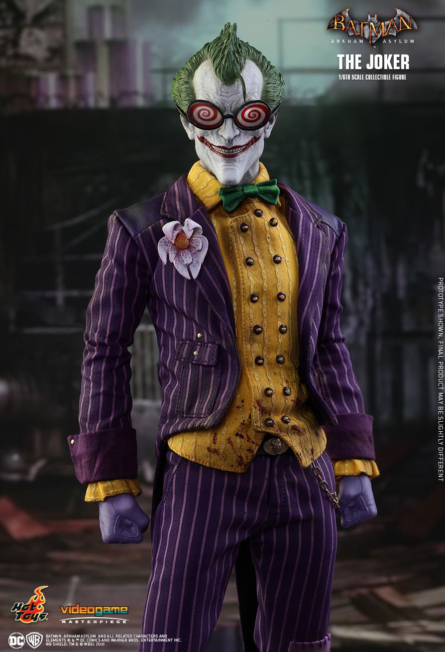 Hot Toys : Batman: Arkham Asylum - The Joker 1/6th scale Collectible Figure