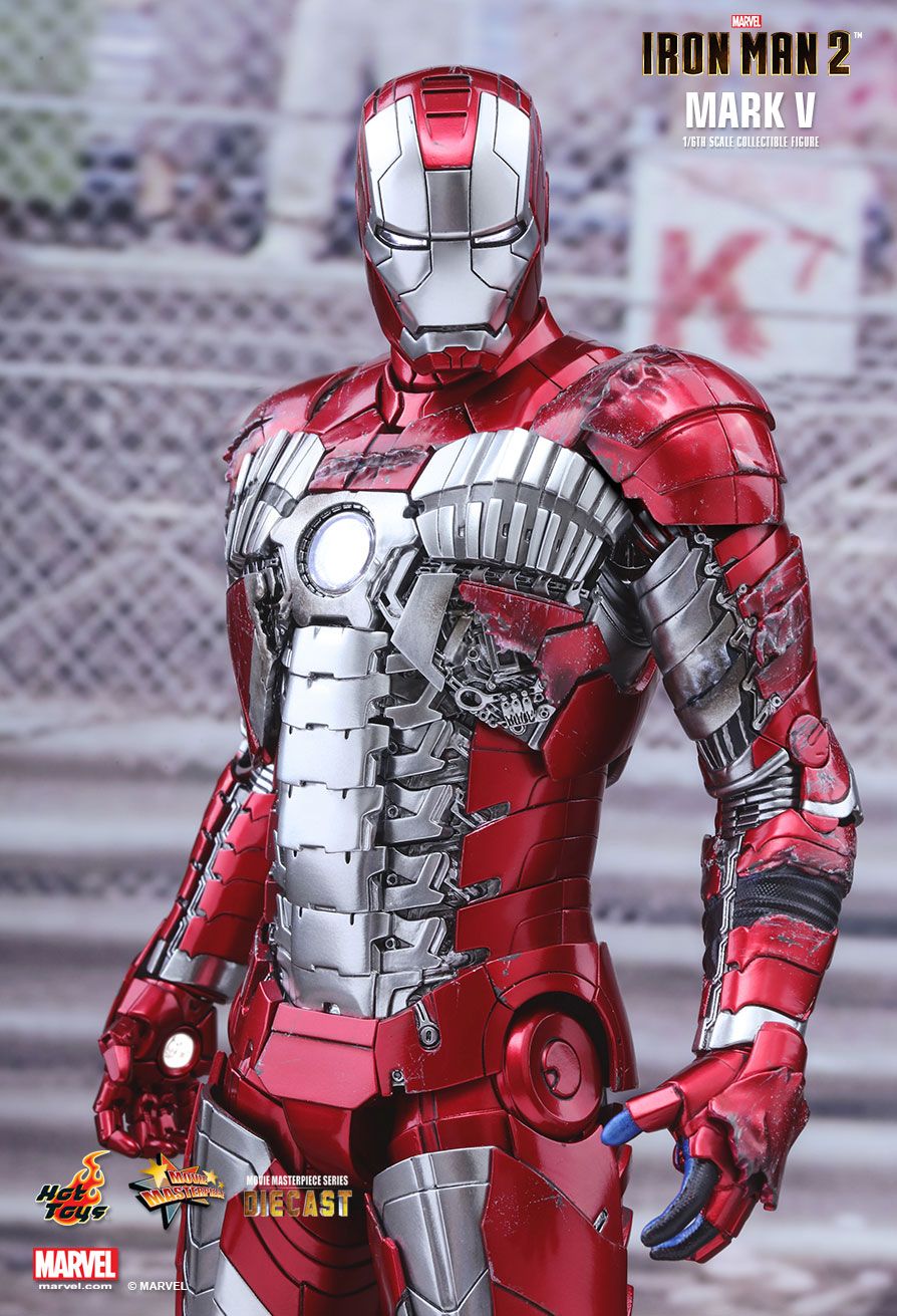 Hot Toys  Iron Man 20   Mark V 20/20th scale Collectible Figure