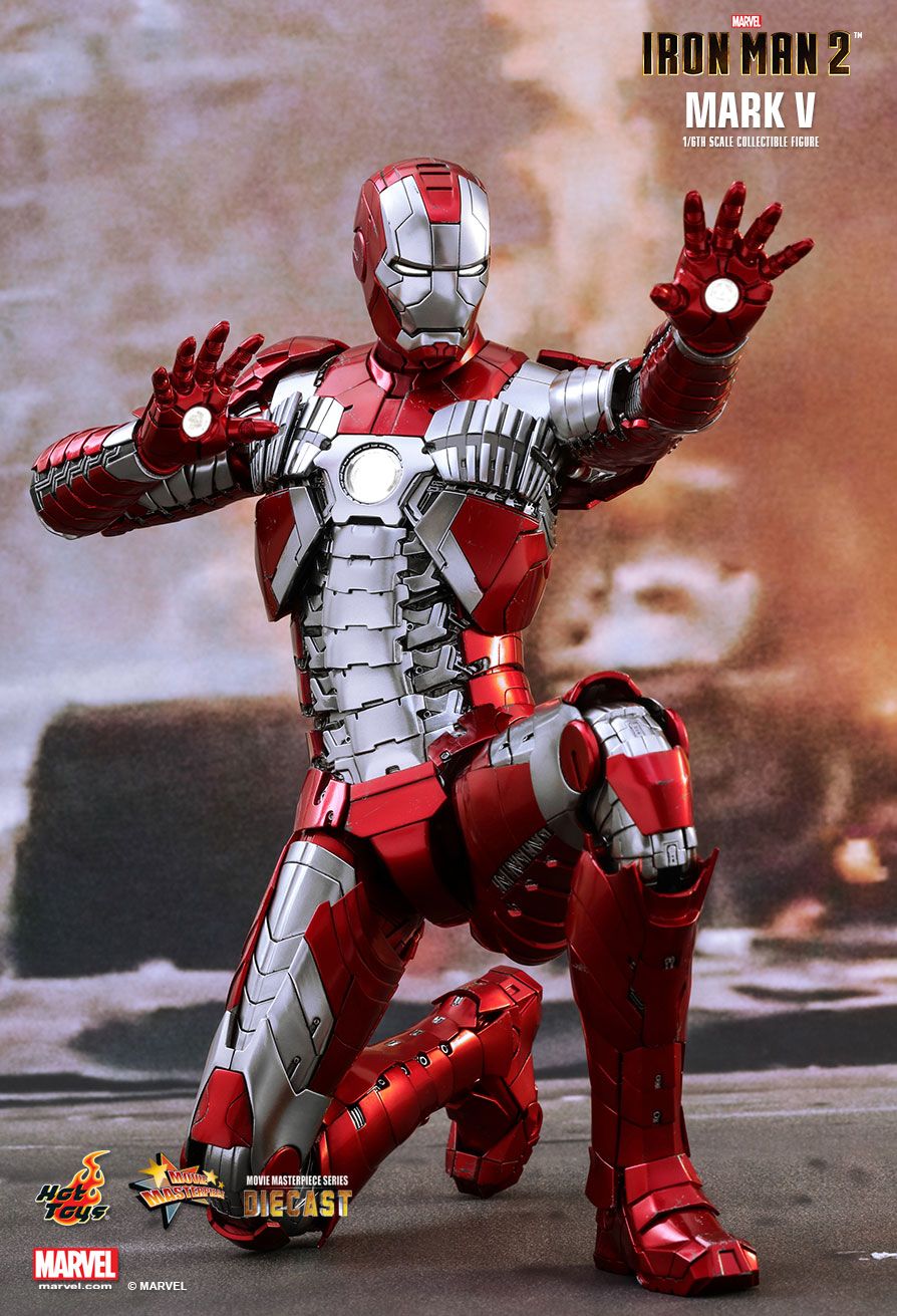 iron man mark 5 hot toys diecast