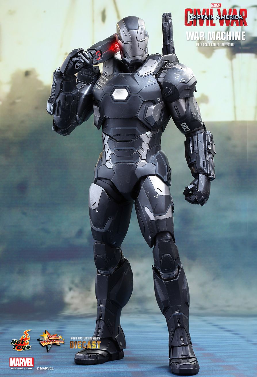 Civil War War Machine Superhero Action Figure Marvel Avengers Captain America 
