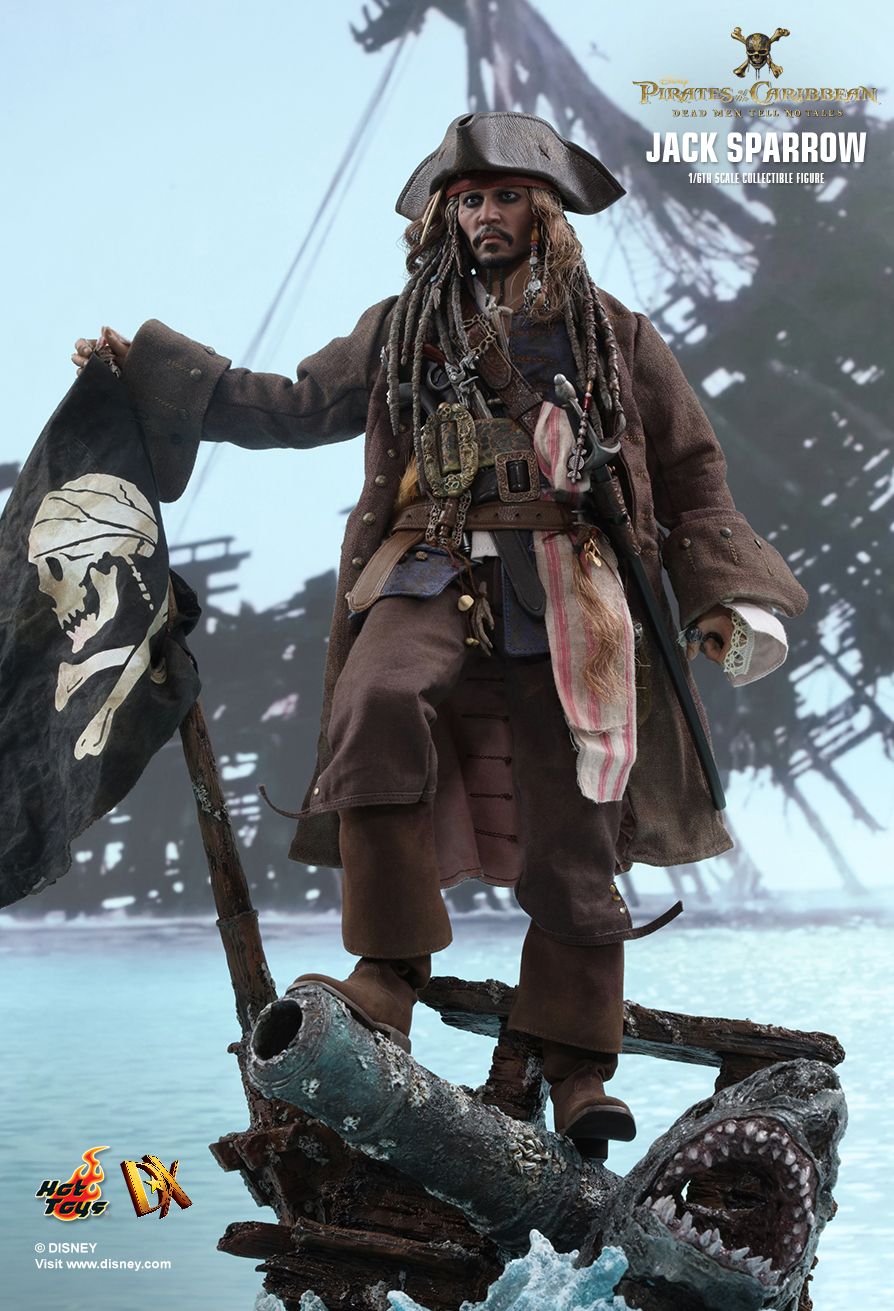 Hot Toys DX15 Jack Sparrow Pirates Of The Caribbean 1/6th Scale Bracelets Set 