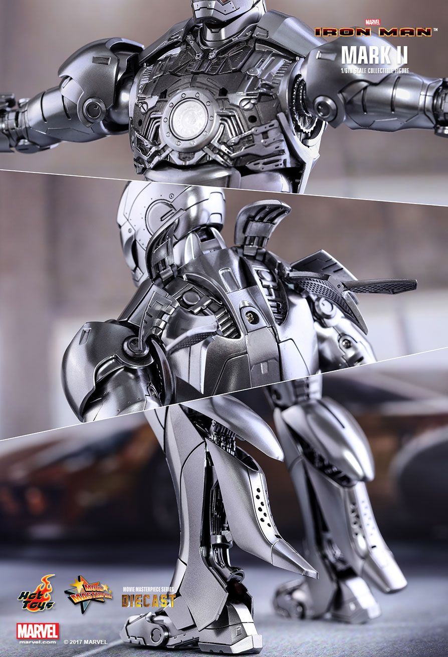 hot toys iron man mk2 diecast