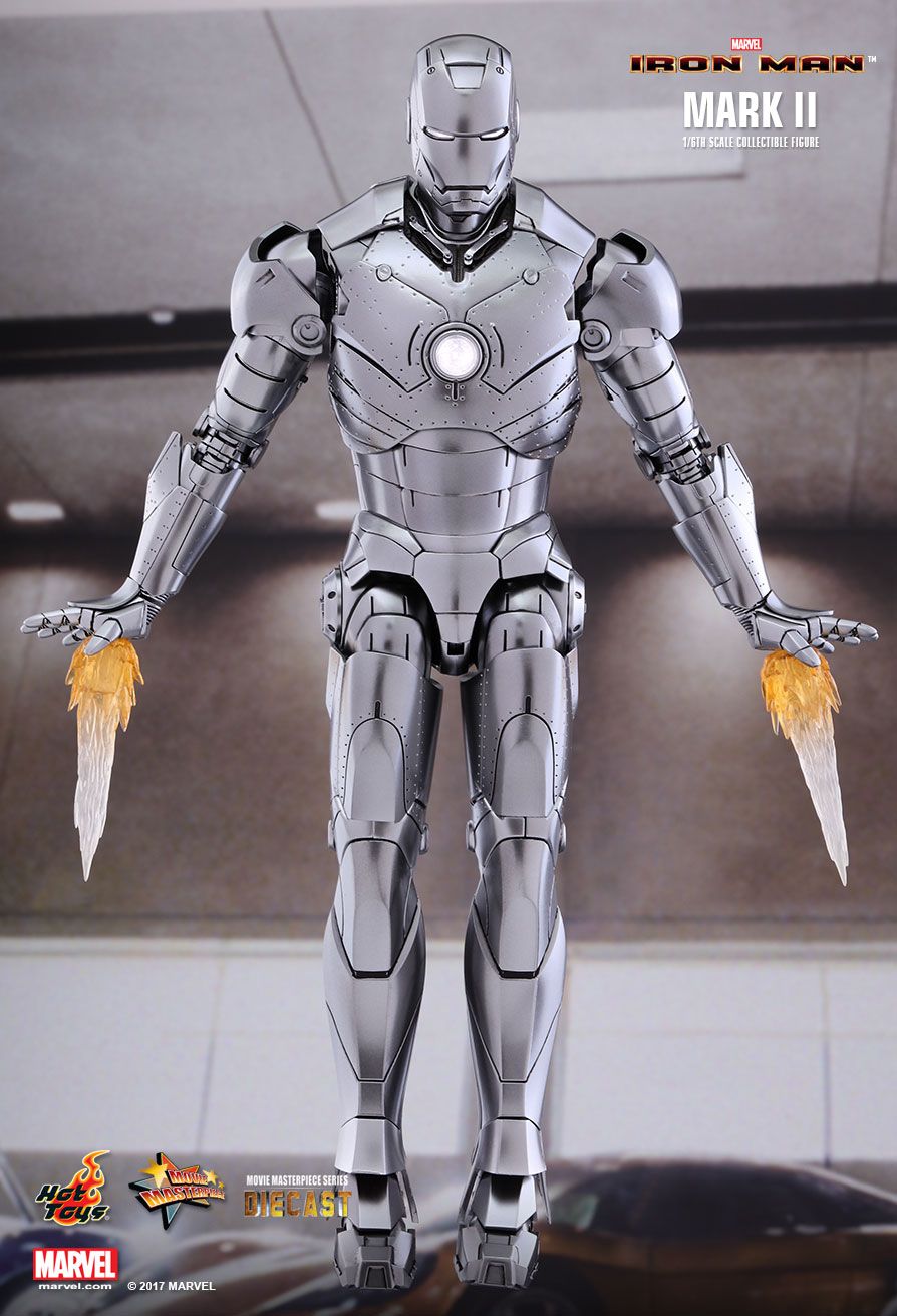 hot toys iron man mk2 diecast