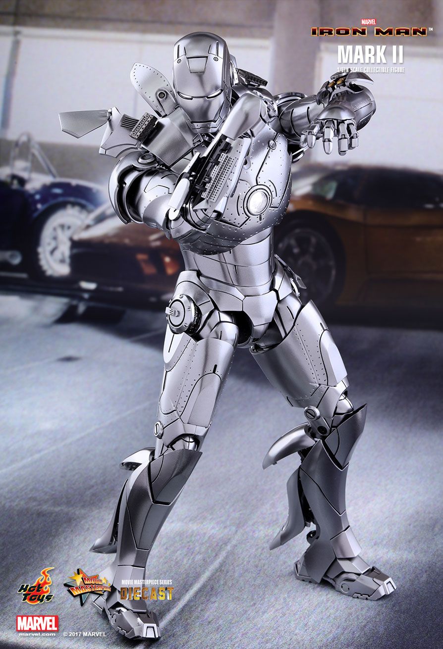 hot toys iron man mk2 diecast