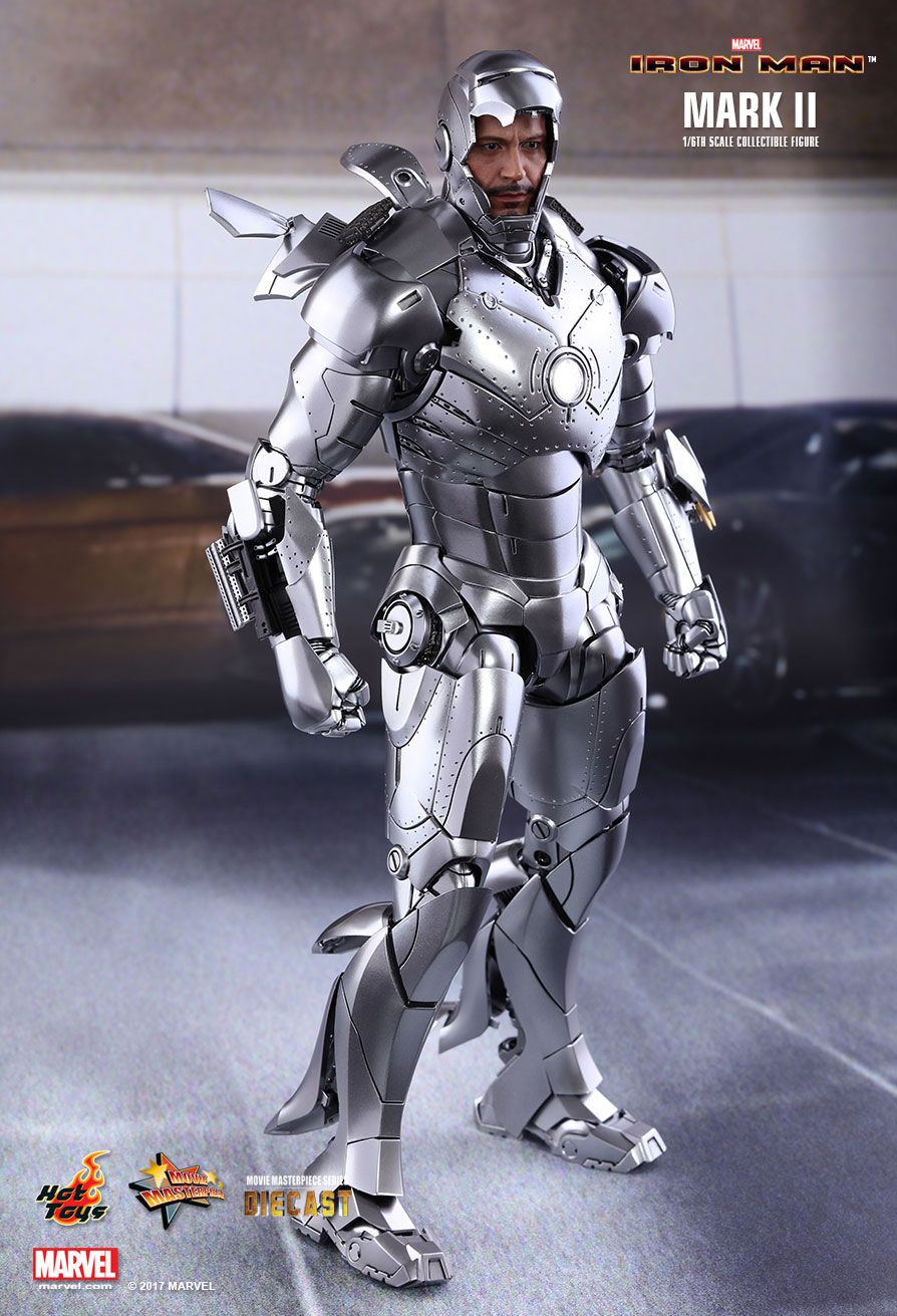 hot toys iron man mk2 diecast