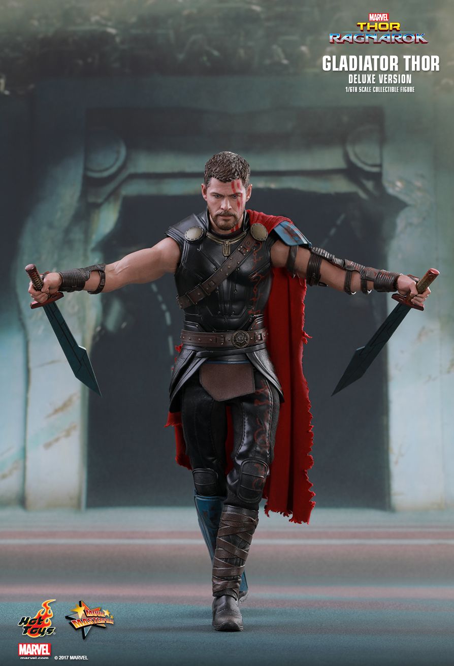 Gladiator Thor 1//6 Scale Hot Toys MMS445 Thor Ragnarok helmet