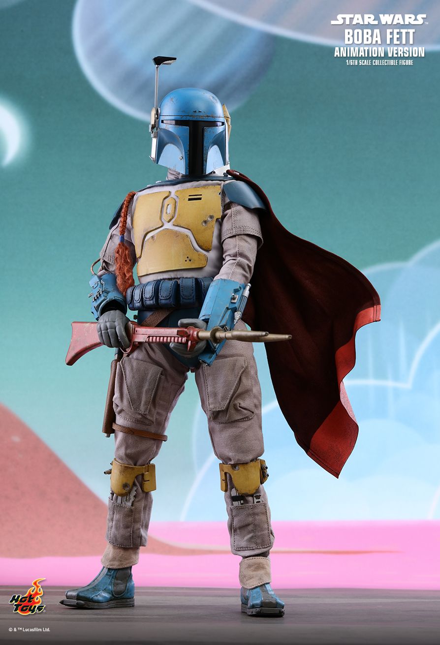 hot toys boba fett animated version