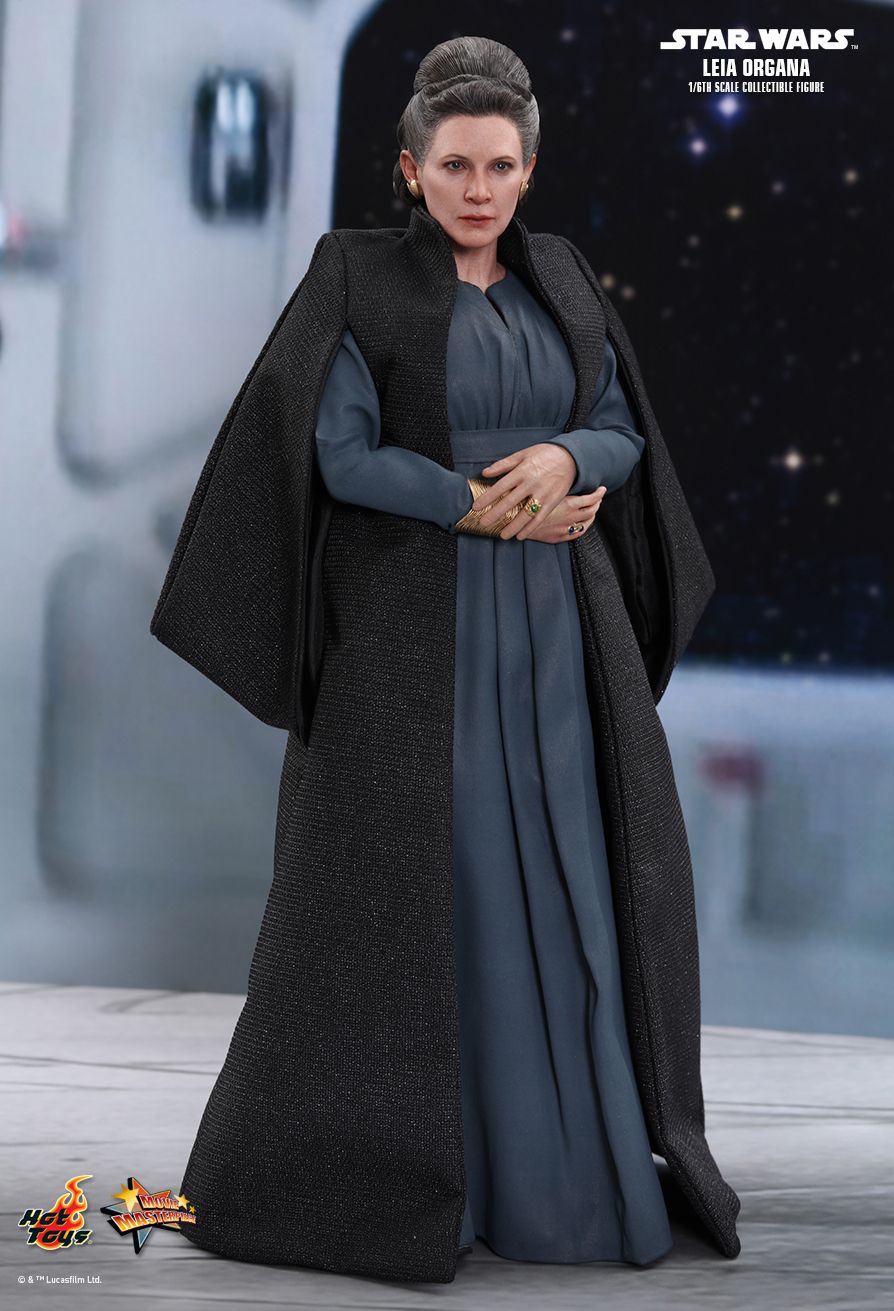 Hot Toys Star Wars The Last Jedi Leia Organa 1 6th Scale Collectible Figure