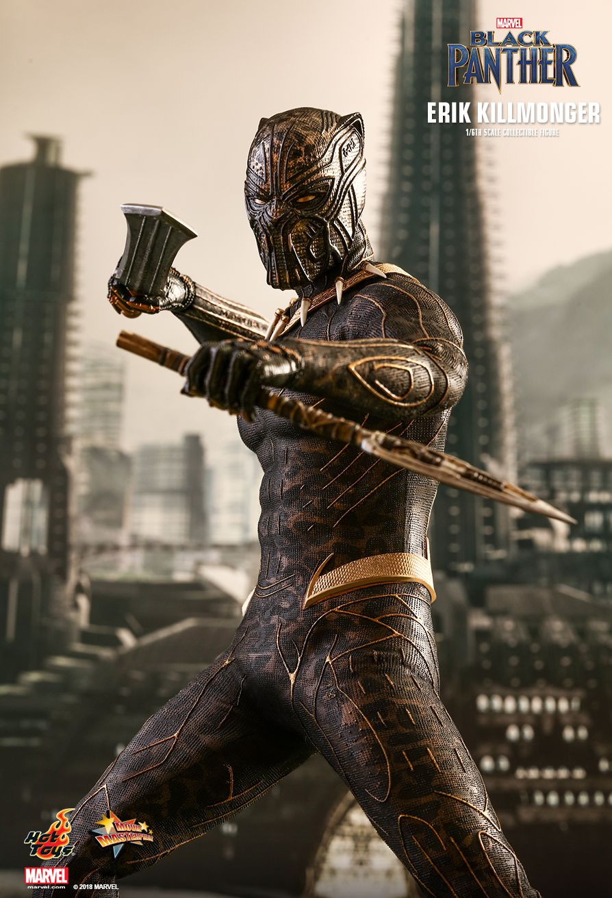 Hot Toys : Black Panther - Erik Killmonger 1/6th scale Collectible Figure