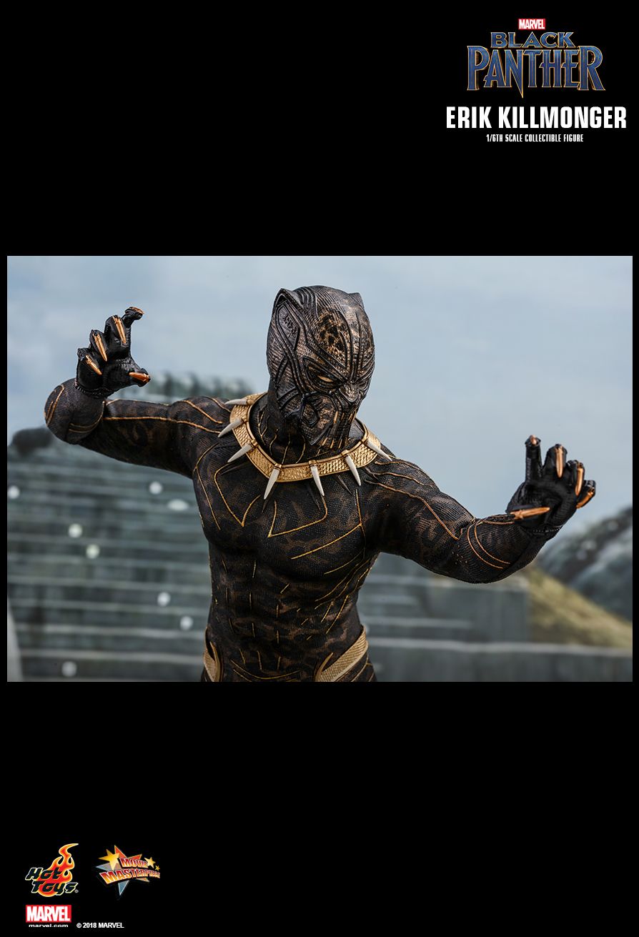 Hot Toys : Black Panther - Erik Killmonger 1/6th scale Collectible Figure
